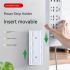 Ultra-Strong Self-Adhesive Wall Mount Socket Organizer – 5 PCS Power Strip & Cable Holder, No-Drill, Traceless, Space-Saving Storage for Home, Office, Kitchen, Bathroom