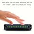 Car Dashboard Parking Number Display Plate – Durable ABS Temporary Phone Number Frame with Magnetic Digits, Heat & Sun Resistant, Easy-to-Move Design for Car Owners