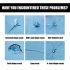 3 PCS Windshield Crack Repair Kit – Car Glass Restoration Fluid for Chips & Cracks, Nano Liquid, Easy Application, ABS Material, Safe & Chemical-Free Glass Repair