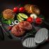 Non-Stick Stainless Steel Burger Press – Heavy-Duty Meat & Muffin Smasher for BBQ, Cheese, Veggies – Grilling & Baking Tool for Outdoor Cooking – Grill Accessory