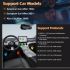 Wireless OBD2 Scanner for Car Diagnostics – Full System Scan, Emissions Test, Real-Time Data for Android & iOS – No Battery Needed, Vehicle Fault Code Reader, Durable Car Gadget