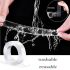 Double Sided Adhesive Tape – Washable & Reusable Transparent Nano Gel Tape | Strong Multipurpose Mounting Tape for Kitchen, Bathroom, Home, and Office