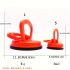 2 PCS Car Dent Puller Set – Large & Small Suction Cup Auto Bumper & Body Dent Repair Tool, Easy Bump Fixer for Cars, Trucks & SUVs