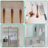 10 PCS Heavy-Duty Traceless Adhesive Wall Hooks – Waterproof, Punch-Free, Self-Adhesive Hook Rack for Keys, Towels, Hats & Bathroom Storage – No Drill, Removable, Multi-Purpose Wall Mount