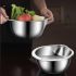 Stainless Steel Kitchen Colander with Handle 10x5.5 Inches– Multi-Use Mesh Strainer for Rice Washing, Fruit Draining & Vegetable Cleaning – Durable, Food-Grade Sieve