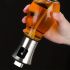 Stainless Steel & Glass Oil Spray Bottle 200ML– BPA-Free, Pressurized Sprayer for Cooking, Grilling & BBQ – Olive Oil Dispenser, Sleek Triangular Design – Eid Gift – Large Capacity