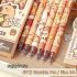 6pcs Capybara Erasable Gel Pen Set – Blue Ink, Retractable Smooth Writing, Fast-Drying, Refillable Office & School Stationery, Cute Elegant Design