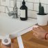 Waterproof Self-Adhesive Toilet & Bathroom Edge Guard – 5m U-Shaped Seal Strip for Toilet Base, Sink & Kitchen – Anti-Splash, Mold-Resistant, Durable Sealing Tape