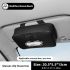 PU Leather Car Tissue Box Holder with Glasses Clip – Multi-Functional Organizer for Sun Visor & Center Console – Includes 1 Tissue, 6 Colors, Stylish Dashboard Car Decor
