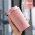 Stainless Steel Insulated Coffee Travel Mug 380ml– 304 Vacuum Double-Layer Cup, Leak-Proof Lockable Lid, Keeps Drinks Hot & Cold, Matte Finish, Portable for Car, Office & Outdoor Use