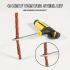 Complete Tire Repair Kit for Cars & Motorcycles – Instant Puncture Fix, Metal Plug Tools, Rubber Patches & Sealant – Emergency Tire Repair Kit for Cars, Trucks, SUVs
