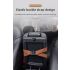 PU Leather Car Tissue Box Holder with Glasses Clip – Multi-Functional Organizer for Sun Visor & Center Console – Includes 1 Tissue, 6 Colors, Stylish Dashboard Car Decor