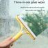 3-In-1 Multi-Functional Glass Cleaning Tool with Built-In Sprinkler – Streak-Free PP Plastic Window, Mirror & Surface Scraper for Kitchen, Bathroom, Bedroom & Living Room – Easy Grip & Durable