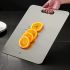 Premium Double-Sided Stainless Steel Chopping Board – Food Grade, Rust-Resistant, Dishwasher Safe & Durable – Ideal for Kitchen