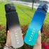 Gradient Sports Water Bottle 1000ml – Large Capacity, Durable Plastic Drinking Bottle for Men & Women, Leakproof Travel Cup for Fitness, Hiking, Camping & Outdoor Activities