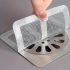 10pcs Self-Adhesive Hair Catcher Stickers for Shower, Sink & Bathroom Drains – Anti-Clog Floor Drain Covers – Disposable, Easy to Use, Anti-Insect, Plastic