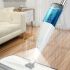 Dry & Wet Use Stainless Steel Spray Mop – Large mop + 1 fiber pad , Ultra-Fine Fiber Pad, Three-Layer Dust Lock, Detachable Cloth, Flat Mop for Home & Commercial Cleaning – No-Hand Wash, Water Mist Mop