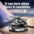 Solar-Powered Helicopter Car Air Freshener – Auto Rotating Aviation Alloy Dashboard Diffuser, Long-Lasting Aromatherapy Car Interior Decoration, Creative Aircraft Gift for Drivers