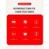 12V 6A Smart Pulse Battery Charger with LCD Display | Auto & Manual Modes, Temperature Compensation, Overcharge Protection | Car & Motorcycle Battery Repair Tool