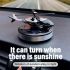 Solar-Powered Helicopter Car Air Freshener – Auto Rotating Aviation Alloy Dashboard Diffuser, Long-Lasting Aromatherapy Car Interior Decoration, Creative Aircraft Gift for Drivers