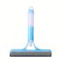 3-In-1 Multi-Functional Glass Cleaning Tool with Built-In Sprinkler – Streak-Free PP Plastic Window, Mirror & Surface Scraper for Kitchen, Bathroom, Bedroom & Living Room – Easy Grip & Durable