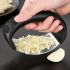 Stainless Steel Garlic Press – Manual Garlic Crusher & Mincer, Heavy-Duty Metal Construction, No Electricity, Easy to Use & Clean, Essential Kitchen Tool for Home, Dorm & Everyday Cooking
