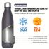 WATERSY 500ml Stainless Steel Water Bottle – Insulated Travel Flask, BPA-Free, Leak-Proof, Dishwasher Safe – Keeps Drinks Cold 24H & Hot 12H – Sports, Gym, Cycling, Outdoor