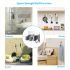 Organize Your Kitchen with this No-Drill SUS304 Stainless Steel Mop Broom Holder - Heavy Duty Wall Mount Hook Hanger Storage Rack for Home Garage Bathroom Cleaning Tools
