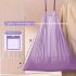 Roll of 100/50 Drawstring Purple Trash Bags – Heavy-Duty, Leak-Proof Garbage Bags for Kitchen, Bathroom, Bedroom & Living Room – Tear-Resistant Plastic Waste Bags for Home Use