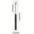 Candle Lighter USB Rechargeable Arc Plasma Igniter, Electric Long Match with LED Battery Display, 360° Flexible Neck, Windproof Flameless for Candles, BBQ, Camping, Gas Stove