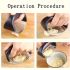 Stainless Steel Garlic Press – Manual Garlic Crusher & Mincer, Heavy-Duty Metal Construction, No Electricity, Easy to Use & Clean, Essential Kitchen Tool for Home, Dorm & Everyday Cooking