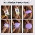 10PCS Aromatherapy Air Freshener Refills with Extra Shells – Long-Lasting Solid Deodorizer Tablets in Cherry Blossom, Rose & Lavender for Home, Car, Bathroom, Closet & Wardrobe Odor Elimination