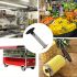 Stainless Steel Pineapple Slicer Corer & Peeler – Heavy-Duty Fruit Cutter Tool for Easy Slicing, Peeling & Paring – Kitchen Gadget for Home, Hotels, Restaurants & Food Service