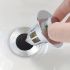 Universal Bathroom Sink Stopper – Anti-Odor Pop-Up Drain Plug with Hair Catcher, Fits 1.2–1.5 Inch Drains, Rust-Resistant Copper Core, Easy Install, Fast Drainage & Anti-Clog Design