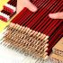 10pcs Premium HB Wood Pencils with Erasers – 0.7mm Lead, Smooth Writing & Sketching, Durable Office & School Pencil for Drawing, Artwork, Notes & Design – Comfortable Grip, Gift Set