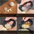 Stainless Steel Garlic Press – Manual Garlic Crusher & Mincer, Heavy-Duty Metal Construction, No Electricity, Easy to Use & Clean, Essential Kitchen Tool for Home, Dorm & Everyday Cooking
