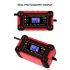 12V 6A Smart Pulse Battery Charger with LCD Display | Auto & Manual Modes, Temperature Compensation, Overcharge Protection | Car & Motorcycle Battery Repair Tool