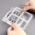 10pcs Self-Adhesive Hair Catcher Stickers for Shower, Sink & Bathroom Drains – Anti-Clog Floor Drain Covers – Disposable, Easy to Use, Anti-Insect, Plastic
