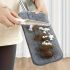 Dry & Wet Use Stainless Steel Spray Mop – Large mop + 1 fiber pad , Ultra-Fine Fiber Pad, Three-Layer Dust Lock, Detachable Cloth, Flat Mop for Home & Commercial Cleaning – No-Hand Wash, Water Mist Mop