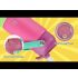 BOGI Kids Insulated Stainless Steel Water Bottle with Straw – 12oz/350ml Leak-Proof BPA-Free Reusable Bottle for School, Sports & Travel – Dishwasher Safe, Pink with Teal Accents