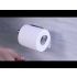 Self-Adhesive Toilet Paper Holder – Black Stainless Steel, Wall-Mounted Without Drilling, Rustproof Bathroom Tissue Holder for Toilet, Kitchen & Shower Towel Storage