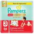 Pampers Ultimate Comfort Pants, Size 3 (6-11kg), Containing 56 Pants, Cottony Soft Fit, 100% Leakage Protection for Babies