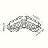 Corner Shower Rack – Rust-Resistant Wall-Mounted Bathroom Shelf, Space-Saving Storage Organizer for Shampoo, Conditioner, Toner & Cosmetics